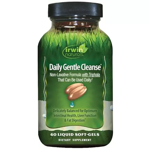 Irwin Naturals Daily Gentle Cleanse, 60 Softgels