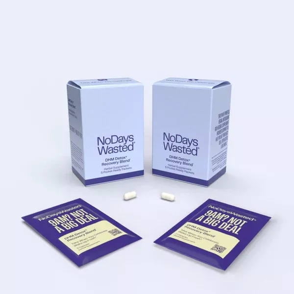No Days Wasted - DHM Detox Recovery - 2 Capsules (Pack of 10)