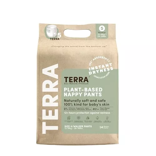 terra-size-5-training-pants-case-8-packs-14-count-each Terra Size 5 Training Pants, Case of 8 Packs, 14 Count Each