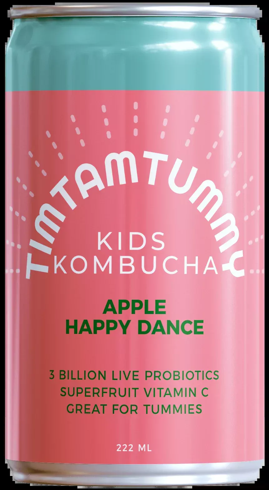Tim Tam Tummy - Kmbcha Og2 Kds Apl Hppy - Cs Of 6-4/222 Ml